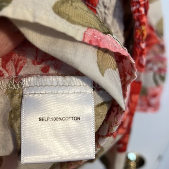 Jane & Dilancey floral top XL - Picture 5 of 5